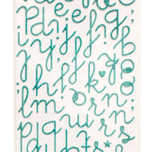 Heidi Swapp Puffy Alpha - Teal
