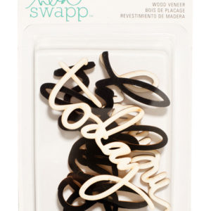 Heidi Swapp Wood Words - Black & White Today