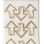 Gold Arrows - Paper Clips