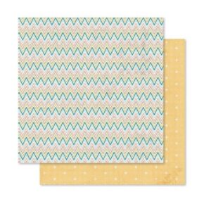 Pink Paislee - Cedar Lane Collection - 12 x 12 Double Sided Paper - Park Place