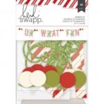 Heidi Swapp Oh What Fun Cardstock Banner Kit Green Glitter Oh What Fun