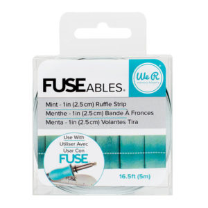 We R Memory Keepers - FUSEables Collection - Ruffle Tape - Mint