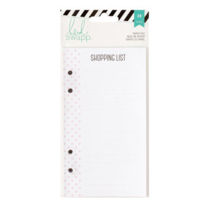 Heidi Swapp Memory Planner List Pad - Shopping