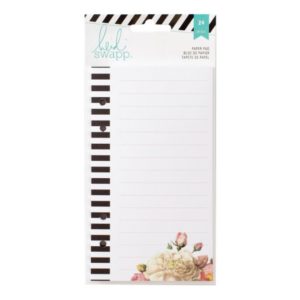 Heidi Swapp Memory Planner List Pad Floral
