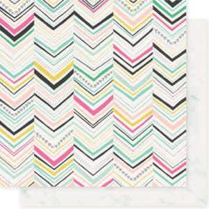 Maggie Holmes Collection - Bloom - 12 x 12 Double Sided Paper - Delighted