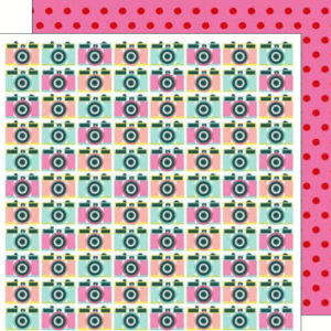 Dear Lizzy - Happy Place 12 x 12 Pattern Paper Say Cheese