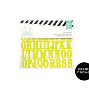 Heidi Swapp Project Life Alpha Stickers