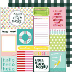 Dear Lizzy - Happy Place 12 x 12 Paper Top Notch