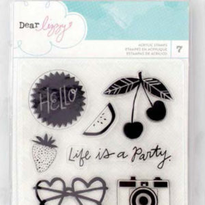 Dear Lizzy - Happy Place Small Stamp Set