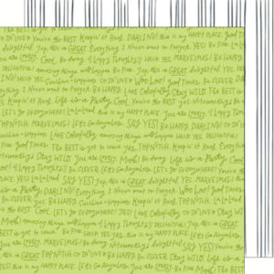 Dear Lizzy - Happy Place 12 x 12 Pattern Paper Be Free