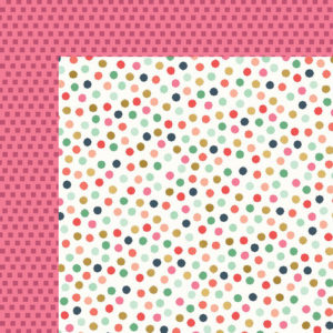 My Mind's Eye - On Trend 2 Collection - 12 x 12 Double Sided Paper with Foil Accents - Graphic