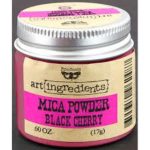 Prima - Finnabair - Art Ingredients - Mica Powder - Black Cherry