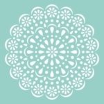 Kaisercraft - 12 x 12 Stencils Template - Doily