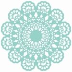 Kaisercraft - 12 x 12 Stencils Template - Lace Doily