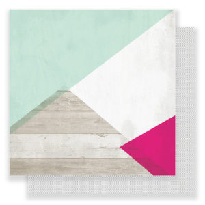 Pink Paislee - C'est La Vie Collection - 12 x 12 Double Sided Paper - Paper 12