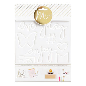 Heidi Swapp - MINC Collection - Tracing Template - Everyday