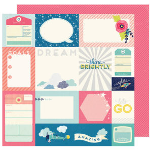 Shimelle Collection - Starshine - 12 x 12 Double Sided Paper - Odyssey