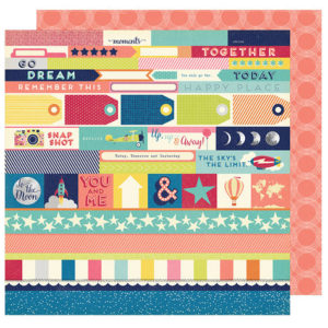 Shimelle Collection - Starshine - 12 x 12 Double Sided Paper - Orion