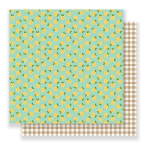 Pebbles - Spring Fling Collection - 12 x 12 Double Sided Paper - Blossoms