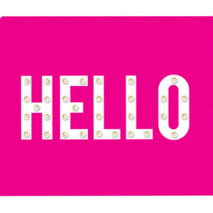 Heidi Swapp - Marquee Love Collection - Box - Hello
