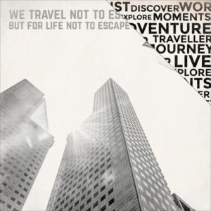 Kaisercraft - Just Landed Collection - 12 x 12 Double Sided Paper - Big City