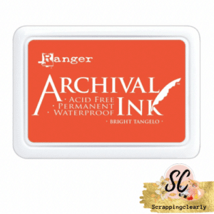 Ranger Archival Ink Pad - Bright Tangelo