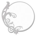 WOW Circle Frame with Flourish - small