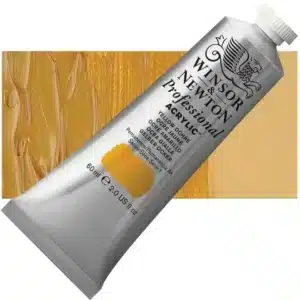 Winsor & Newton Professional Acrylic - Yellow Ochre Series 1 60ml