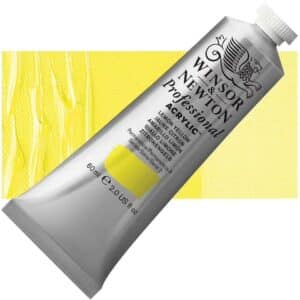 Winsor & Newton Professional Acrylic - Lemon Yellow Series 2 60ml