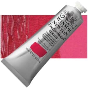 Winsor & Newton Professional Acrylic - Permanent Rose Series 3 60ml