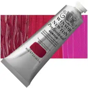 Winsor & Newton Professional Acrylic - Quinacridone Magenta Series 3 60ml