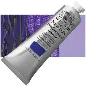 Winsor and Newton Professional Acrylic - Ultramarine Violet Series 4 60ml