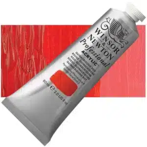 Winsor and Newton Professional Acrylic - Quinacridone Red Series 3 60ml