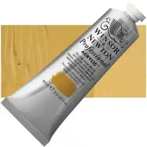 Winsor & Newton Professional Acrylic - Yellow Iron Oxide Series 1 60ml