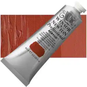 Winsor and Newton Professional Acrylic - Red Iron Oxide Series 1 60ml
