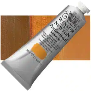 Winsor & Newton Professional Acrylic - Raw Sienna Series 1 60ml