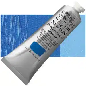 Winsor & Newton Professional Acrylic - Cerulean Chromium Blue Series 4 60ml