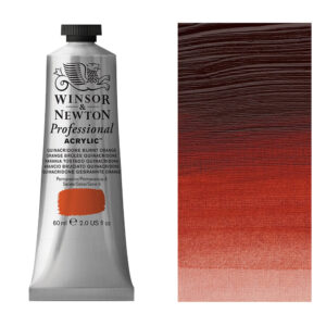 Winsor and Newton Professional Acrylic - Quinacridone Burnt Orange Series 4 60ml