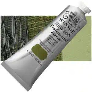 Winsor and Newton Professional Acrylic - Olive Green Series 2 60ml