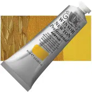 Winsor & Newton Professional Acrylic - Nickel Azo Yellow Series 3 60ml