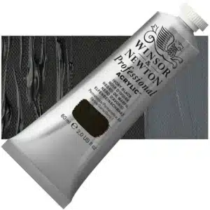 Winsor & Newton Professional Acrylic - Ivory Black Series 1 60ml
