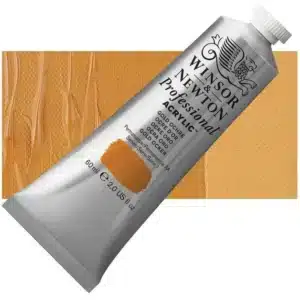 Winsor and Newton Professional Acrylic - Gold Ochre Series 1 60ml