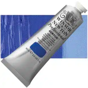 Winsor and Newton Professional Acrylic - Cobalt Blue Series 4 60ml