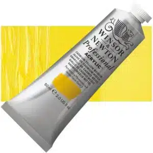 Winsor and Newton Professional Acrylic - Cadmium Yellow Medium Series 3 60ml