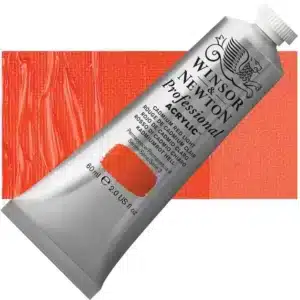 Winsor & Newton Professional Acrylic - Cadmium Red Light Series 3 60ml