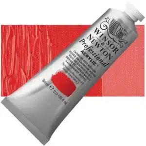 Winsor & Newton Professional Acrylic - Cadmium Red Medium Series 3 60ml