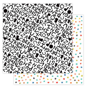 Studio Calico - Seven Paper - Goldie Collection - 12 x 12 Double Sided Paper - Paper 04