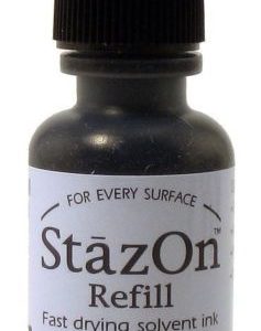 Staz On - Refill - Jet Black - Reinker