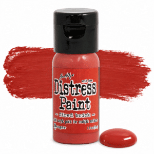 Tim Holtz Distress Flip Top Paint - Fired Brick