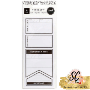 We R Memory Keepers Typecast - Small Labels